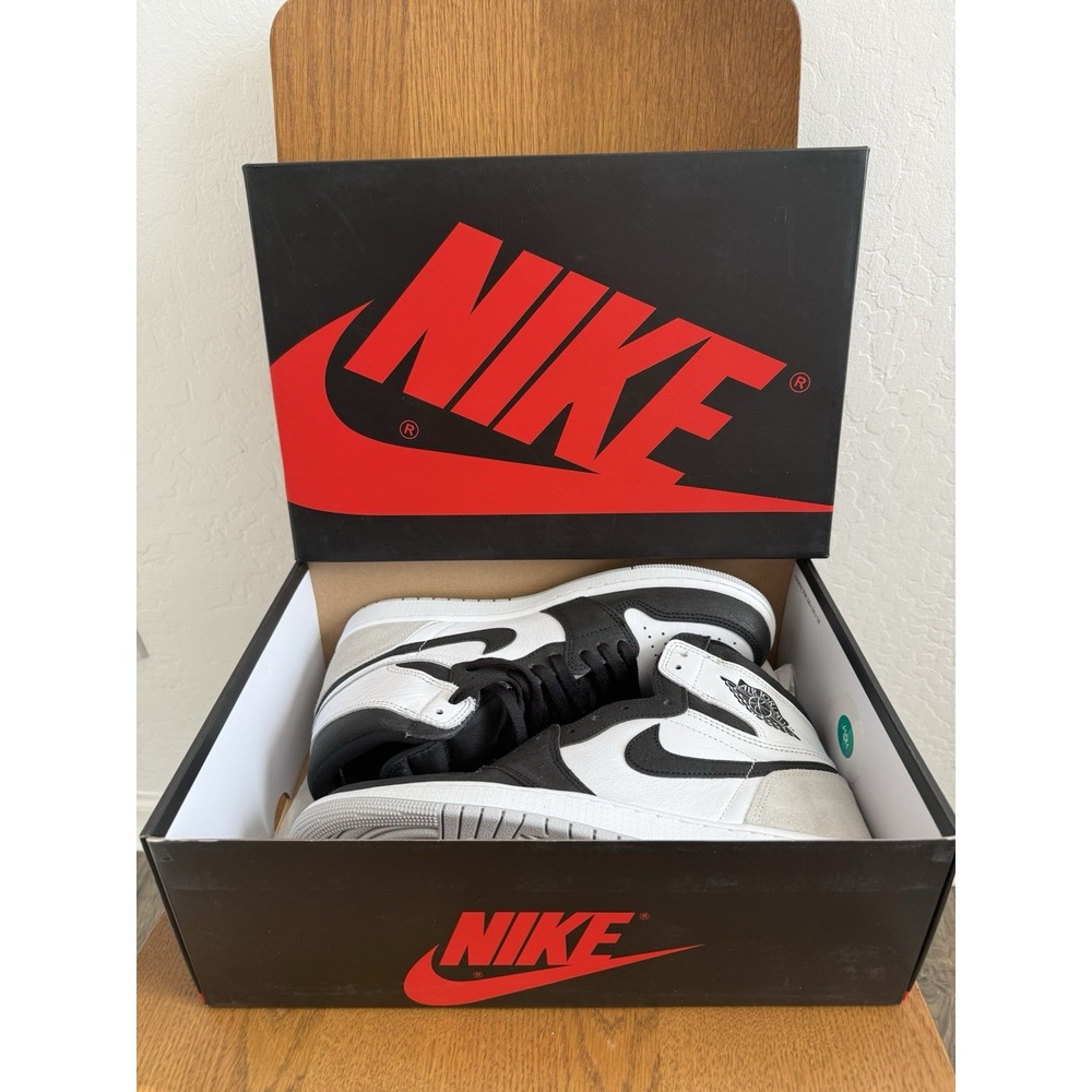 Nike Air Jordan 1 Retro High OG Stage Haze Bleached Coral 555088-108 Mens 10.5